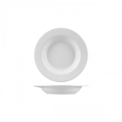 ROUND SOUP PLATE - Wide Rim