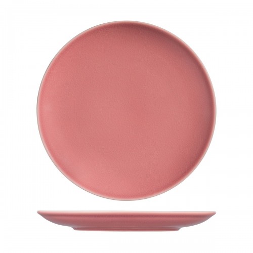 VINTAGE PINK ROUND COUPE PLATES