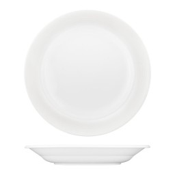 SOUP / PASTA PLATE - Embossed Wide Rim